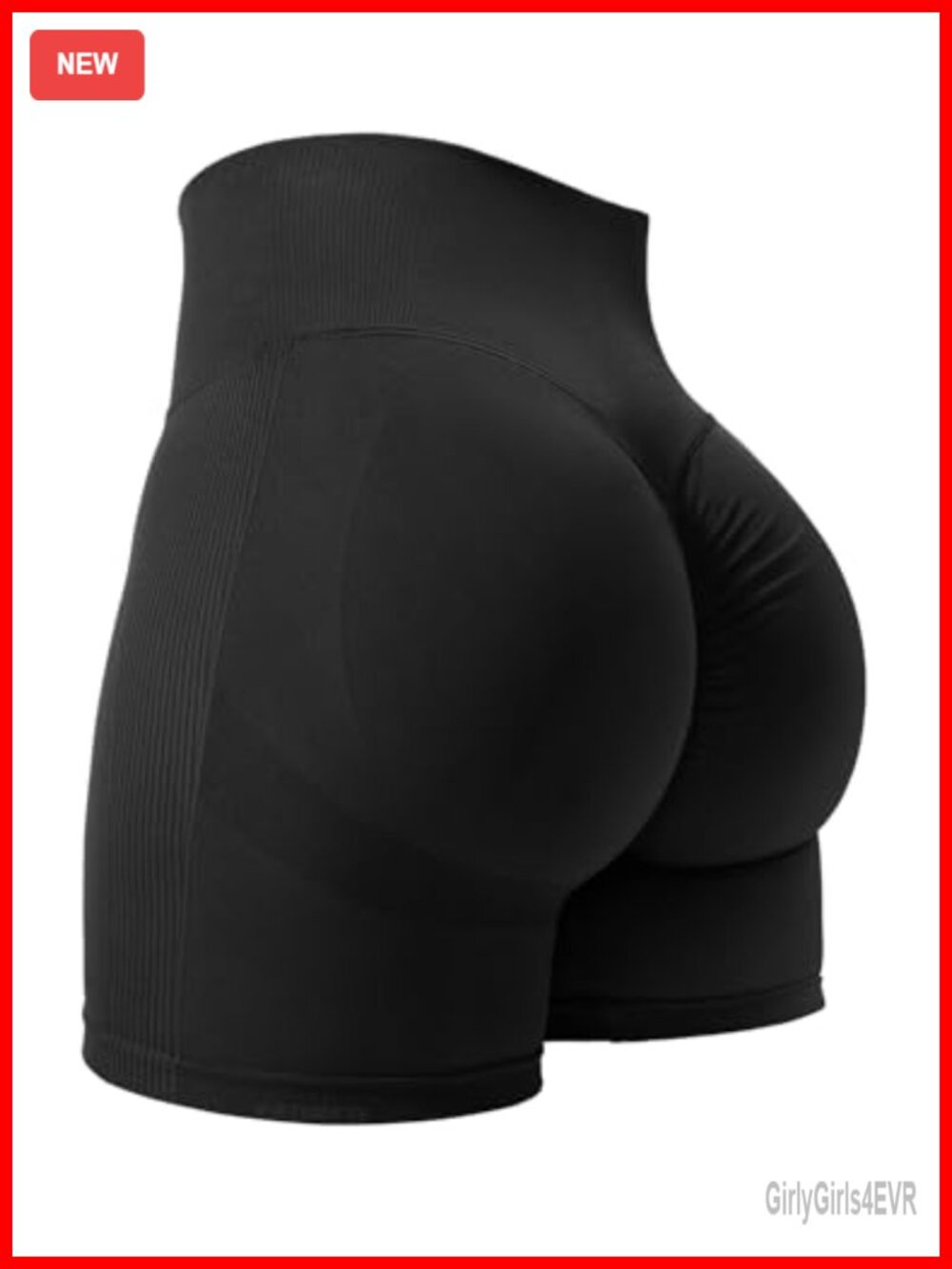 High Waist Seamless Cycling Shorts 4.5 Inch Inseam Biker Shorts For Yoga Gym